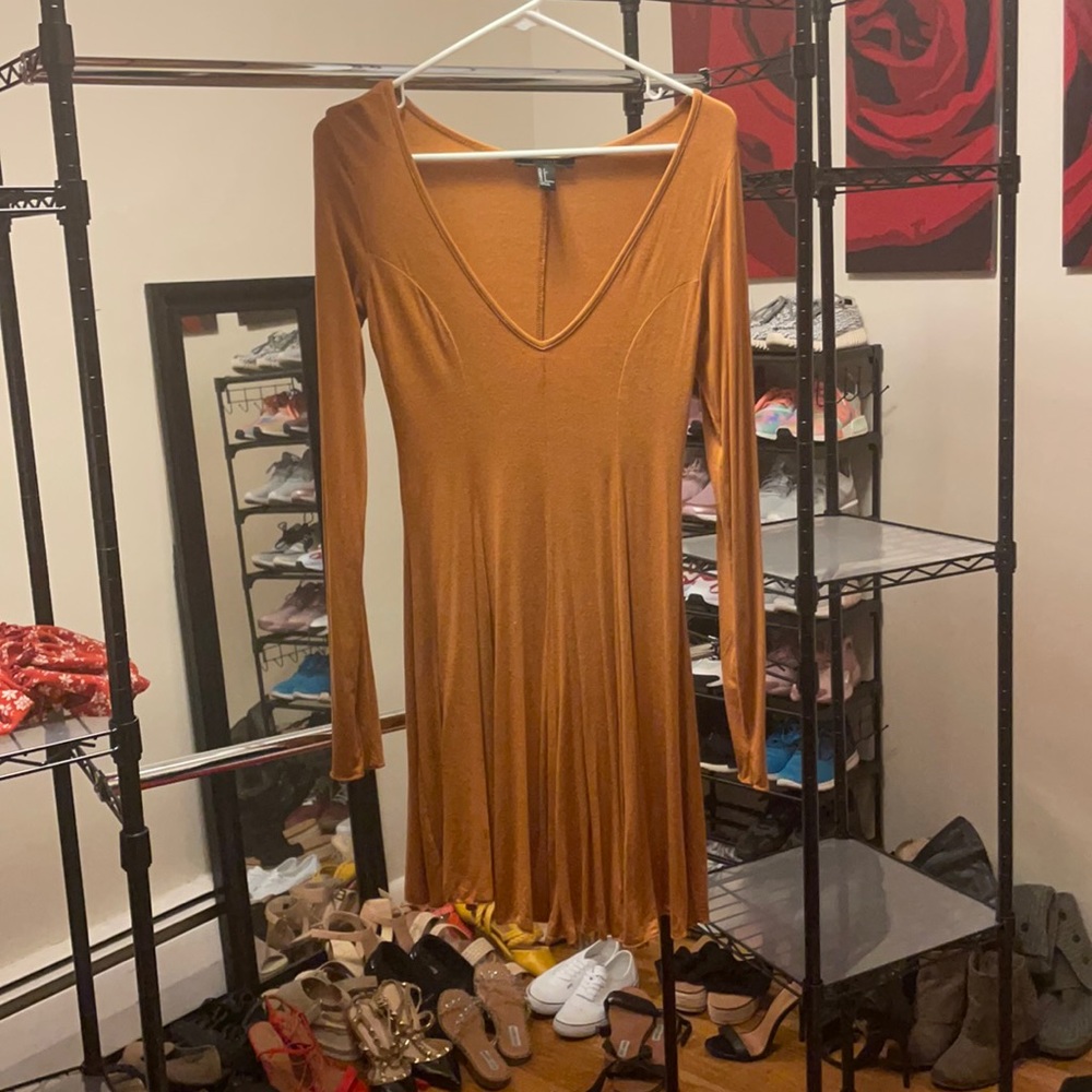 #mustardyellow #falldress #longsleevedress